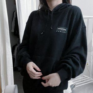 Brixton Company Black Hoodie Sweater (L)